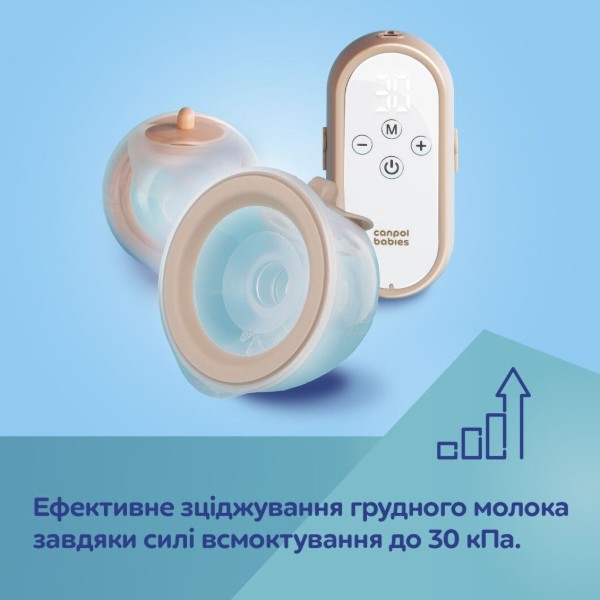 Фото - Електричний молоковідсмоктувач Canpol babies MilkShell (20/106)