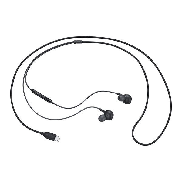 Фото - Уцінка - Навушники вкладиші дротові Samsung EO-IC100 USB Type-C Black (EO-IC100BBEGRU)