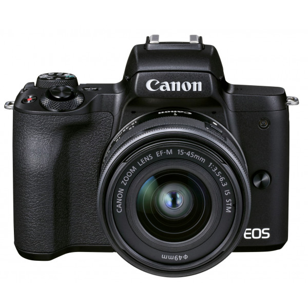 Фото - Фотокамера бездзеркальна Canon EOS M50 Mark II Black M15-45 S (4728C043)