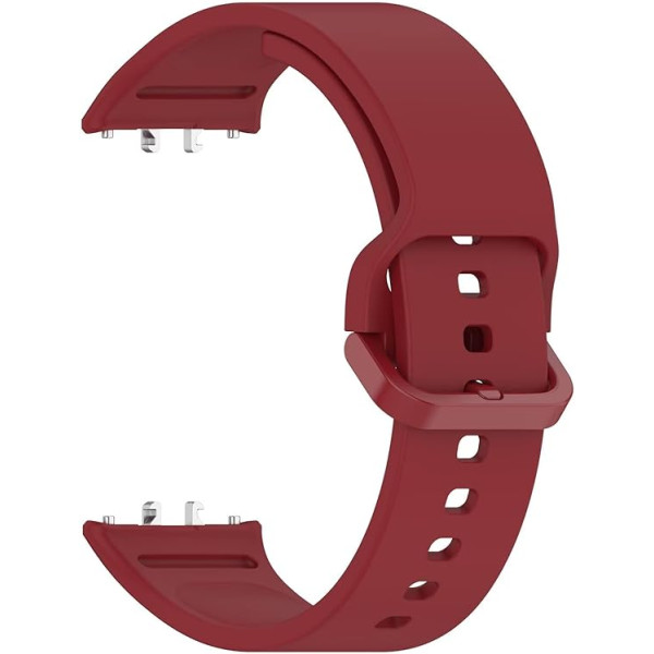 Фото - Ремінець для фітнес-браслету BeCover for Samsung Galaxy Fit 3 (20mm) Red (713199)