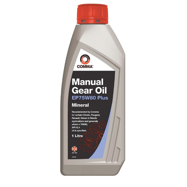 Фото - Олива для авто COMMA GEAR OIL EP75W-80 PLUS 1л (EP75W80P1L) Фото - Олива для авто COMMA GEAR OIL EP75W-80 PLUS 1л (EP75W80P1L)