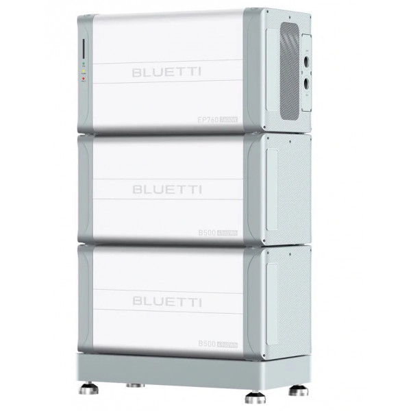 Фото - Зарядна станція універсальна Bluetti EP760 7600W + 2 x Home Battery Backup B500 4960Wh (EP760+2*B500)