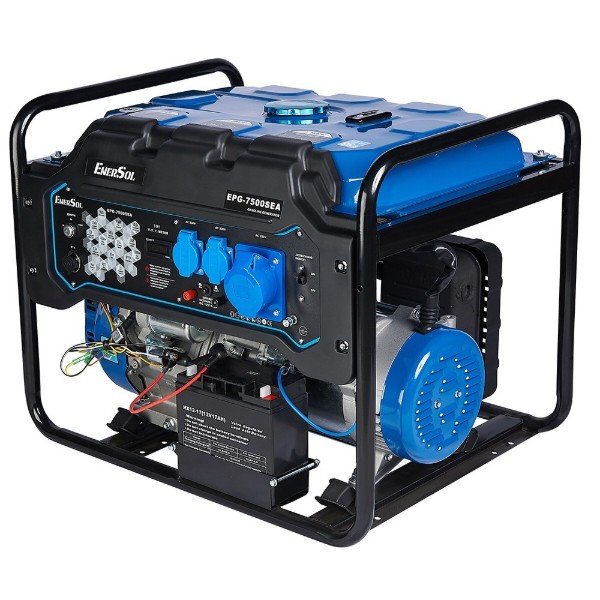 Фото - Генератор бензиновый EnerSol EPG-7500SEA