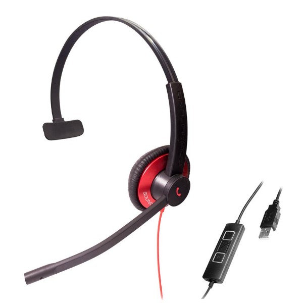 Фото - Гарнитура проводная ADDASOUND Epic 511R Red