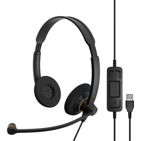 Фото - Гарнітура дротова Sennheiser EPOS SC 60 USB ML (1000551)
