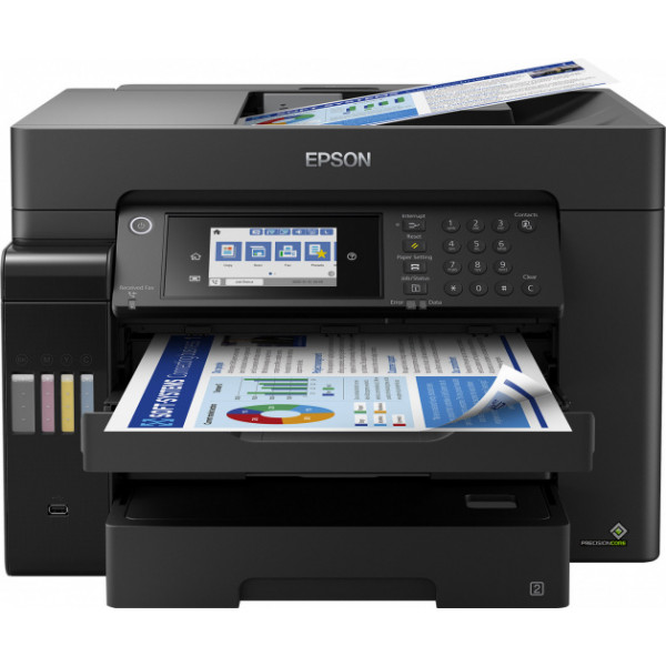 Фото - БФП кольорового друку Epson L15160 c WI-FI (C11CH71404)