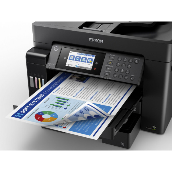 Фото - БФП кольорового друку Epson L15160 c WI-FI (C11CH71404)