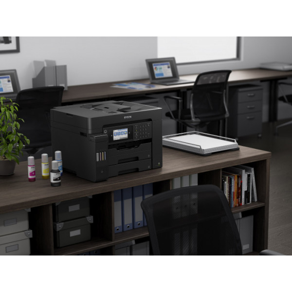 Фото - БФП кольорового друку Epson L15160 c WI-FI (C11CH71404)