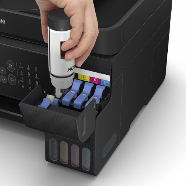 Фото - БФП кольорового друку Epson L5190 с Wi-Fi (C11CG85405)