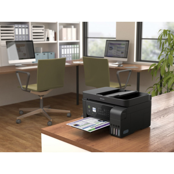 Фото - БФП кольорового друку Epson L5190 с Wi-Fi (C11CG85405)