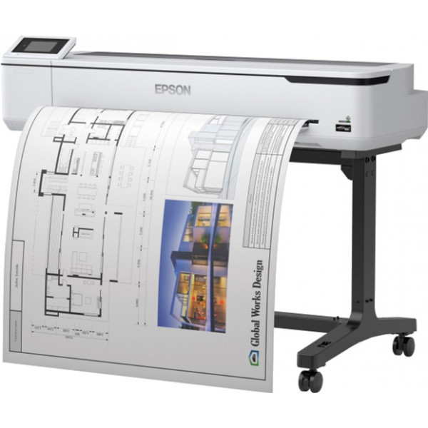Фото - Принтер для цветной печати Epson SuereColor 36'' SC-T5100 с стендом (C11CF12301A0)