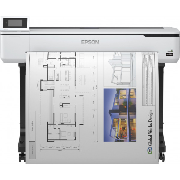Фото - Принтер для цветной печати Epson SuereColor 36'' SC-T5100 с стендом (C11CF12301A0)
