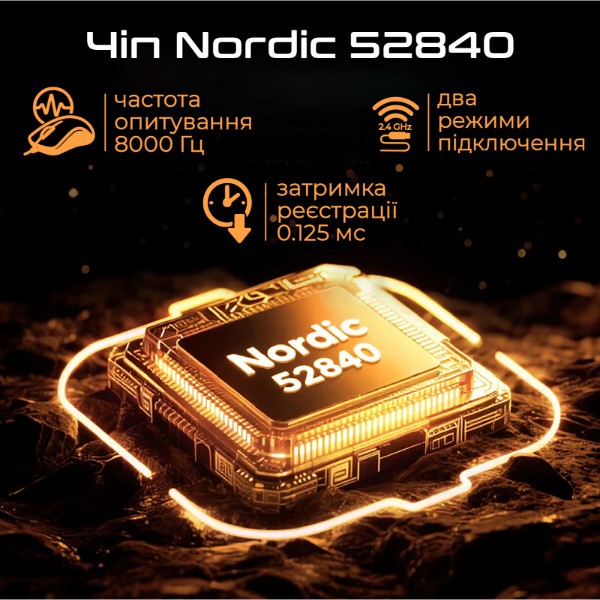 Фото - Мышь беспроводная игровая RAWM ER21PRO.green
