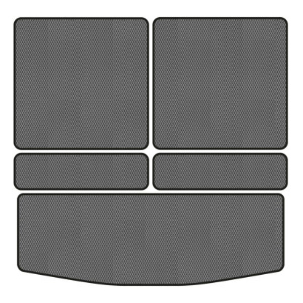 Фото - EVA коврик в багажник авто EVAtech для Outlander 7 seats Mitsubishi 2013 3 поколение SUV EU (MT34229BE5RGB)