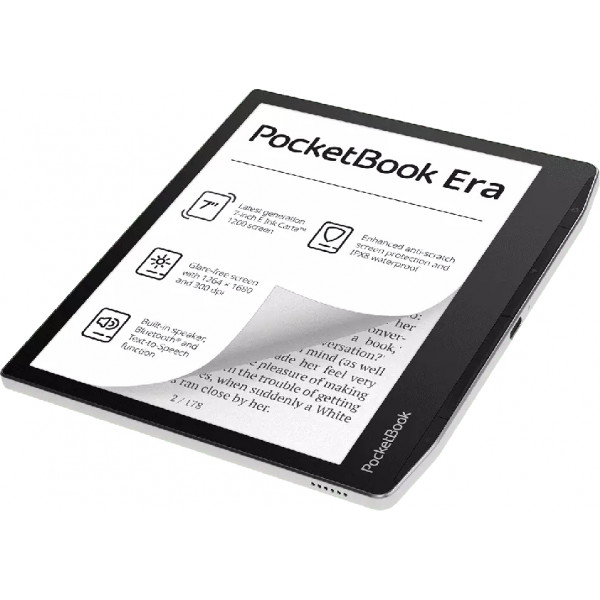 Фото - Електронна книга PocketBook 700 Stardust Silver (PB700-U-16-WW)