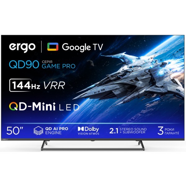 Фото - Телевизор Ergo  50MQD90 Game PRO