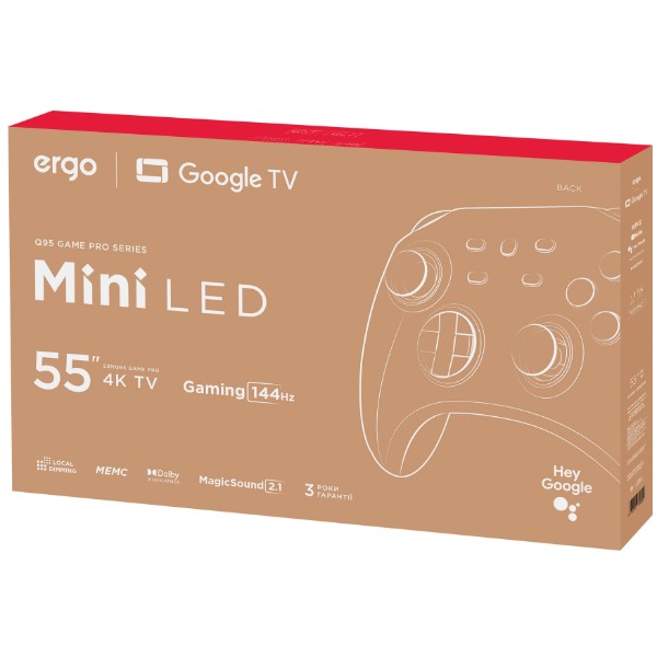 Фото - Телевізор Ergo 55MQ95 Game PRO