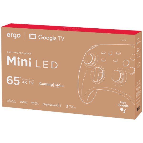 Фото - Телевизор Ergo 65MQ95 Game PRO