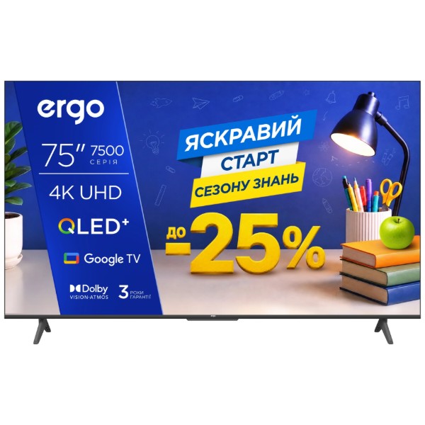Фото - Телевізор Ergo 75JUQ7500