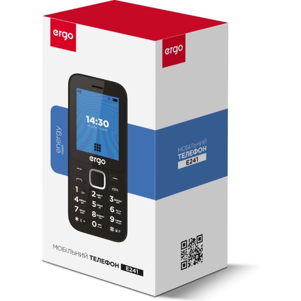 Фото - Мобильный телефон Ergo E241 Dual Sim Blue