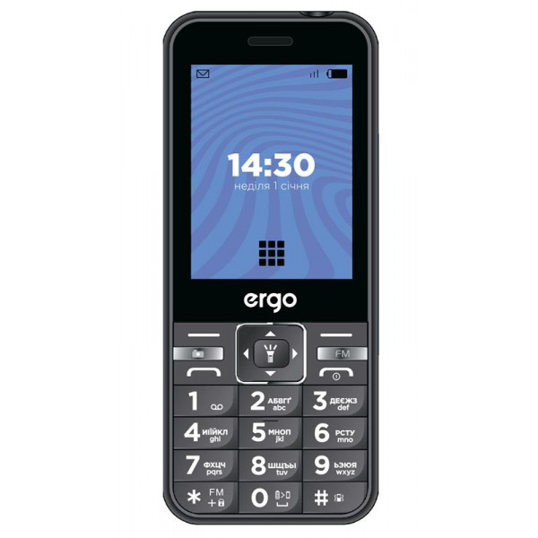Фото - Мобільний телефон Ergo E281 Dual Sim Black