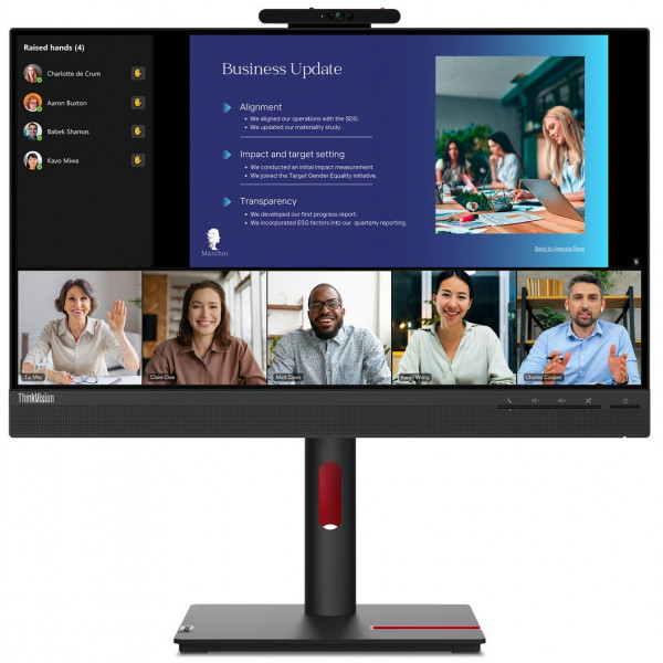 Фото - Монітор Lenovo T24v-30 (63D8MAT3UA) Фото - Монітор Lenovo T24v-30 (63D8MAT3UA)