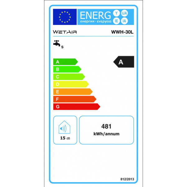 Фото - Водонагреватель WetAir WWH-30L