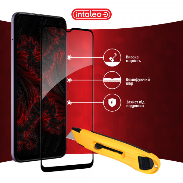 Фото - Захисне скло для смартфону Intaleo Full Glue for Nokia G42 5G Black (1283126582127)