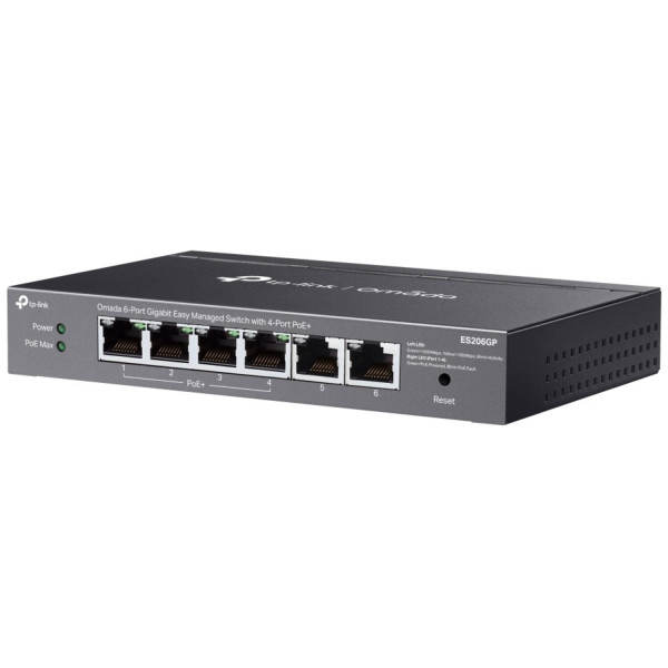 Фото - Коммутатор локальной сети (Switch) TP-Link ES206GP