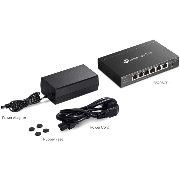 Фото - Коммутатор локальной сети (Switch) TP-Link ES206GP