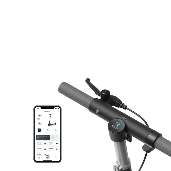 Фото - Електросамокат OKAI ES20-NEON Black 9" (ES20-B)