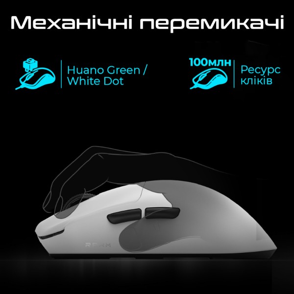 Фото - Мышь беспроводная игровая RAWM ES21.black