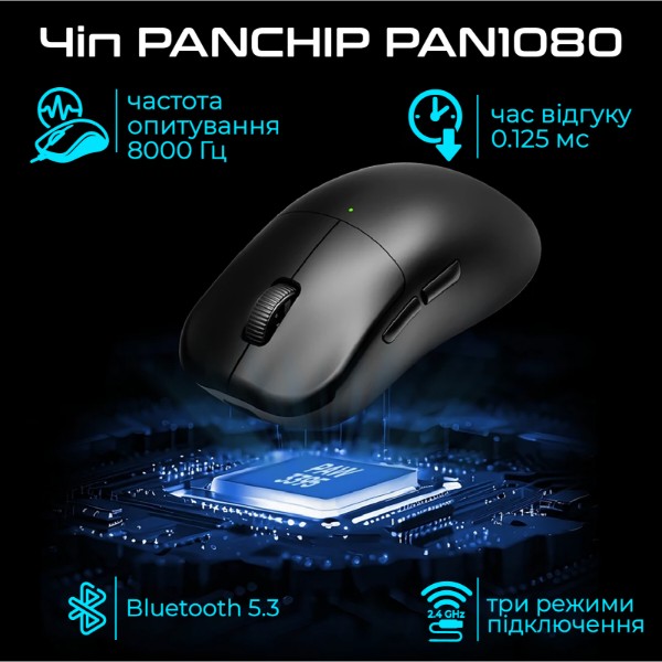 Фото - Мышь беспроводная игровая RAWM ES21.white