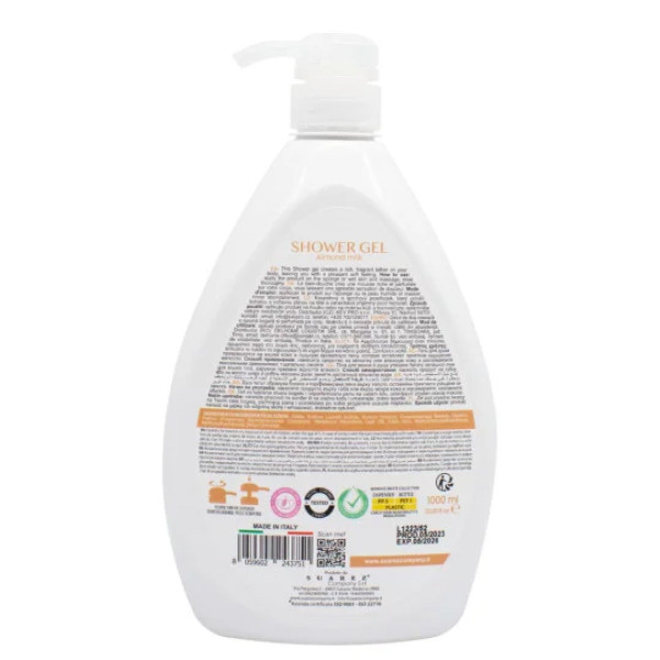 Фото - Гель для душа Eloderma Миндаль 1000 мл (ESGA1000)