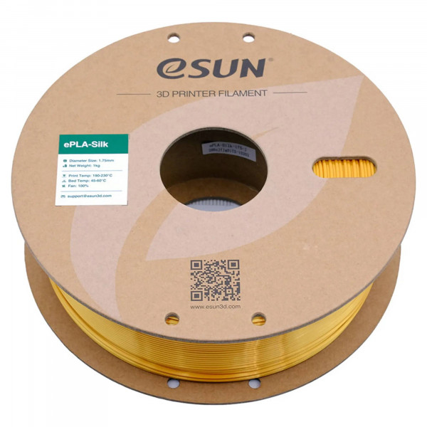 Фото - Нитка для PLA-картриджа Esun eSilk-PLA Filament 1.75 мм (ESILK-PLA175J1)