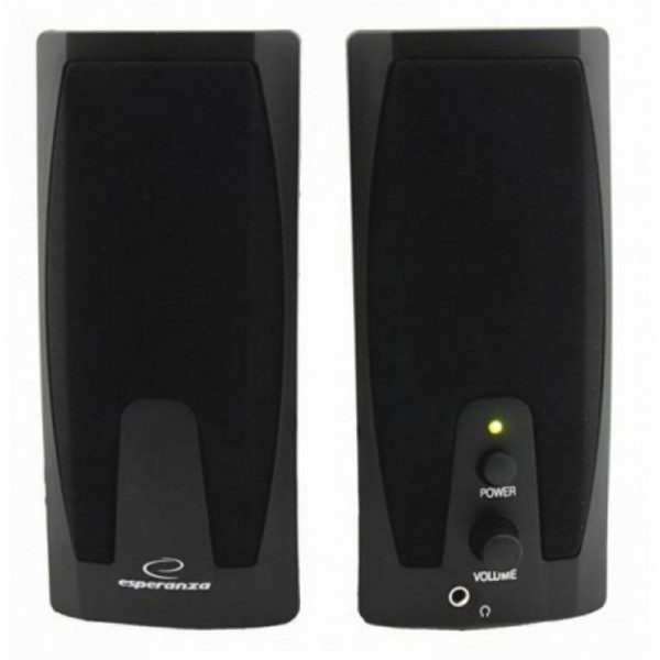Фото - Комп'ютерна акустика компактна 2.0 Esperanza Giocoso EP110 Black