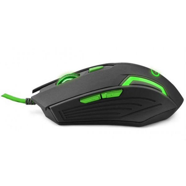 Фото - Мышь проводная Esperanza MX205 FIGHTER Green