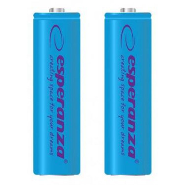 Фото - Аккумулятор тип AA Esperanza Ni-MH AA 2000 mAh 2шт Blue (EZA103B)