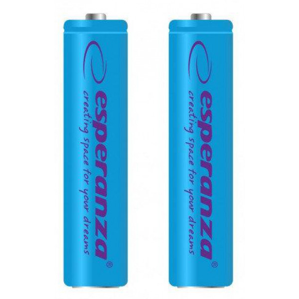 Фото - Акумулятор тип AAA Esperanza Ni-MH AAA 1000 mAh 2шт Blue (EZA101B)