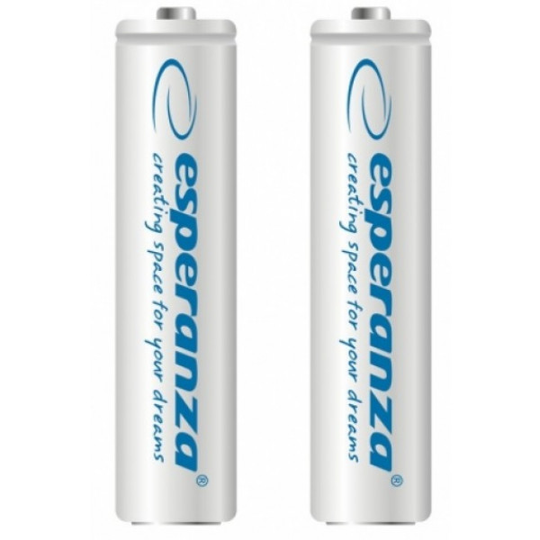 Фото - Аккумулятор тип AAA Esperanza Ni-MH AAA 1000 mAh 2шт White (EZA101W)