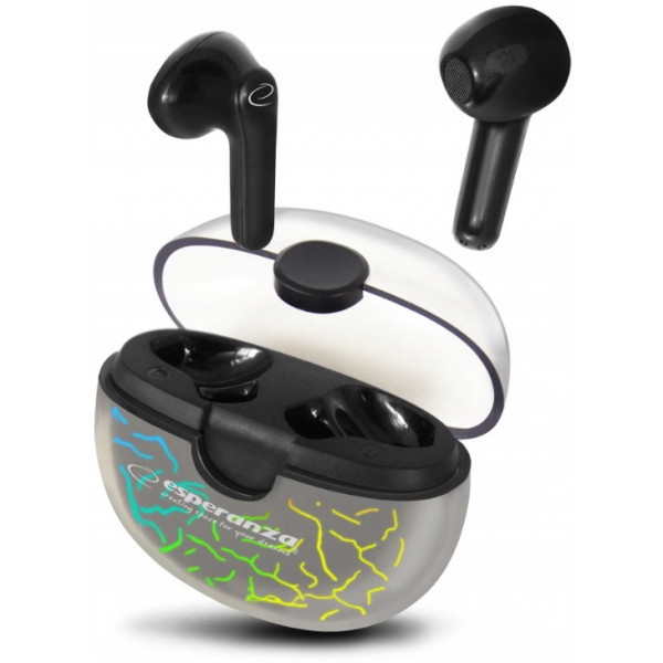 Фото - Навушники вкладиші бездротові TWS Esperanza Pandora (EH224K) Фото - Навушники вкладиші бездротові TWS Esperanza Pandora (EH224K)