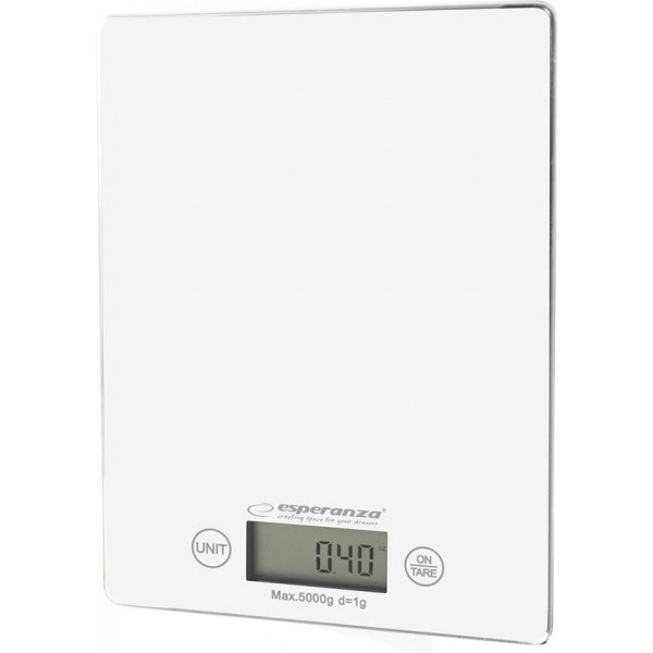 Фото - Весы кухонные Esperanza Scales EKS002W White