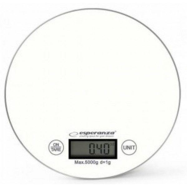 Фото - Весы кухонные Esperanza Scales EKS003W White