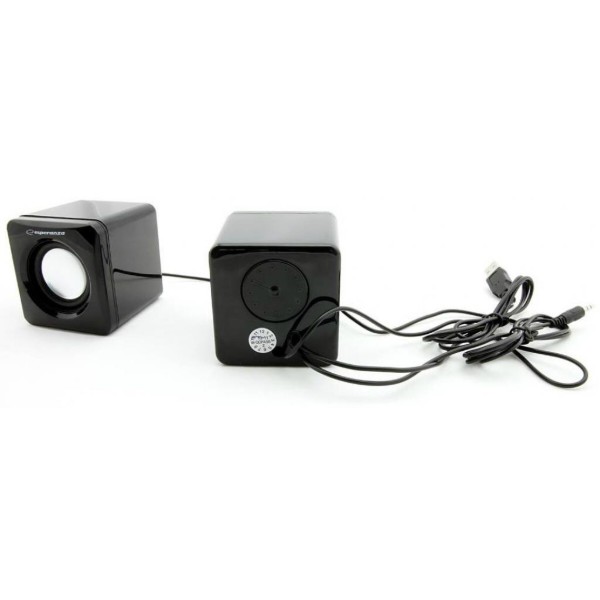 Фото - Комп'ютерна акустика компактна 2.0 Esperanza Speakers EP111 Black