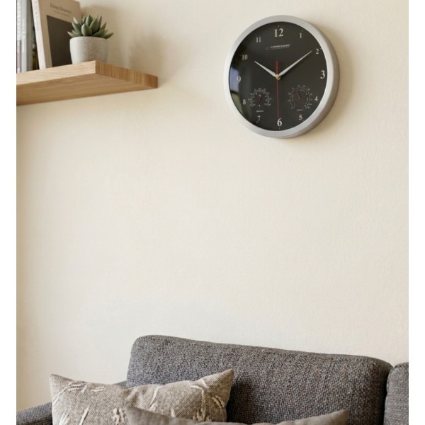 Фото - Настенные часы Esperanza Wall Clock Washington Black (EHC008K)