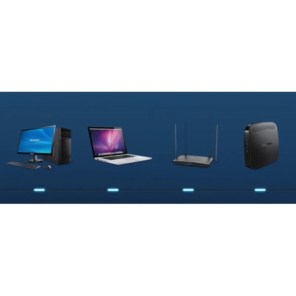 Фото - Кабель патч-корд Essager TopSpeed Cable Ethernet Cat 6 RJ45 UTP 0.5 м Black (EXCWXB-JSB01)