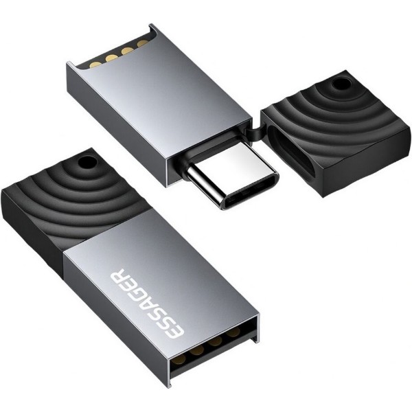 Фото - Кардрідер Essager Type-C 2-in-1 TF/Micro SD (EDKTF-QW0G-P)