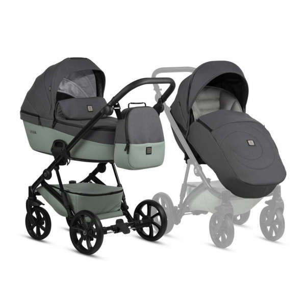 Фото - Коляска універсальна 2 в 1 Tutis VIVA5 Essential Sage