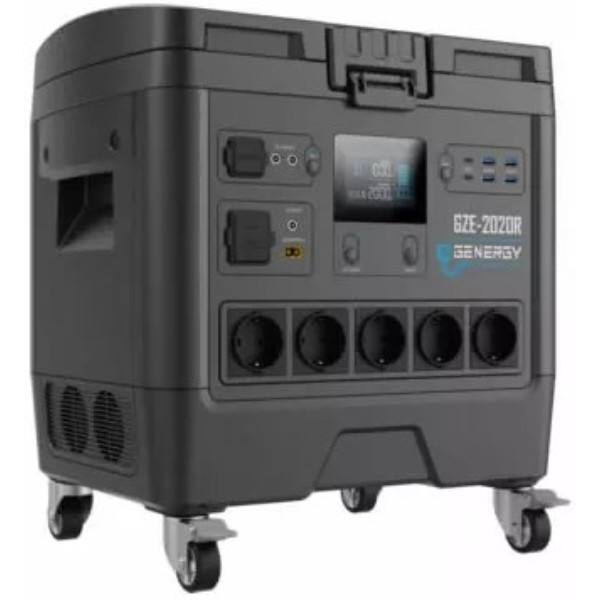 Фото - Уцінка - Зарядна станція універсальна Genergy GZE-2020R 1953 Wh 2000W + акумулятор Li-Ion 1953 Вт/год