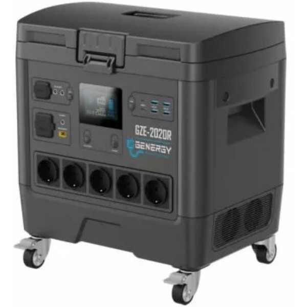 Фото - Уцінка - Зарядна станція універсальна Genergy GZE-2020R 1953 Wh 2000W + акумулятор Li-Ion 1953 Вт/год